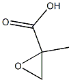 2-METHYLOXIRANE CARBOXYLIC ACID Struktur