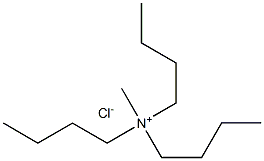 N,N,N-TRIBUTYL-N-METHYLAMMONIUM CHLORIDE Struktur