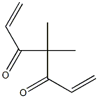 2:2-diacryloylpropane Struktur