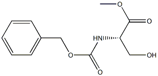 N-CBZ-SERINE METHYL ESTER Struktur