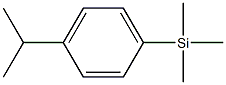 1-(TRIMETHYLSILYL)-4-ISO-PROPYLBENZENE 96% Struktur