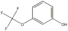 3-(TRIFLUOROMETHOXY)PHENOL,99% Struktur