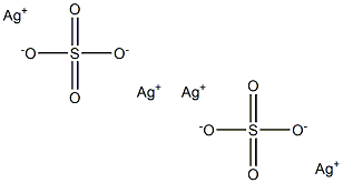 SILVER SULFATE - SULFURIC ACID - SOLUTION (1 % SILVER SULFATE) Struktur