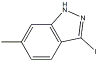 3-IODO-6-METHYLINDAZOLE Struktur