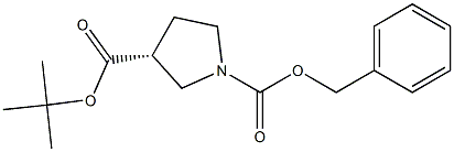 (R)-3-Boc-1-Cbz-pyrrolidine Struktur