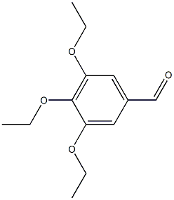 3,4,5-TRIETHOXYBENZALDEHYDE Struktur