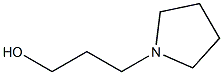 3-PYRROLIDIN-1-YLPROPAN-1-OL Struktur