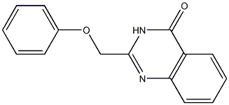 2-(phenoxymethyl)-4(3H)-quinazolinone Struktur