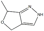 6-methyl-2,6-dihydro-4H-furo[3,4-c]pyrazole Struktur