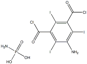 5 AMINO-2,4,6-TRIIODO ISOPHTHALOYL CHLORIDEIPHOSPHAMIDE Struktur