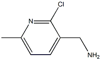 (2-chloro-6-methylpyridin-3-yl)methanamine Struktur