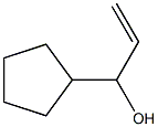 1-cyclopentylprop-2-en-1-ol Struktur