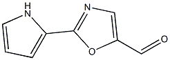 2-(1H-pyrrol-2-yl)oxazole-5-carbaldehyde Struktur