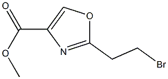 2-Boromethyl-oxazole-4-carboxylic acid methyl ester Struktur