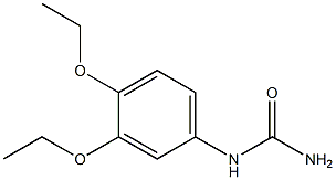 (3,4-diethoxyphenyl)urea Struktur