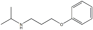 (3-phenoxypropyl)(propan-2-yl)amine Struktur