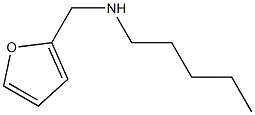 (furan-2-ylmethyl)(pentyl)amine Struktur