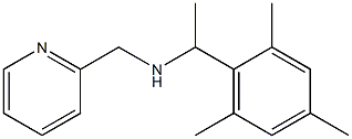 (pyridin-2-ylmethyl)[1-(2,4,6-trimethylphenyl)ethyl]amine Struktur