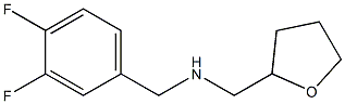 [(3,4-difluorophenyl)methyl](oxolan-2-ylmethyl)amine Struktur