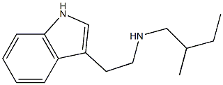 [2-(1H-indol-3-yl)ethyl](2-methylbutyl)amine Struktur