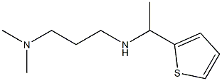 [3-(dimethylamino)propyl][1-(thiophen-2-yl)ethyl]amine Struktur