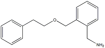 {2-[(2-phenylethoxy)methyl]phenyl}methanamine Struktur