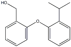 {2-[2-(propan-2-yl)phenoxy]phenyl}methanol Struktur