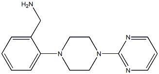 {2-[4-(pyrimidin-2-yl)piperazin-1-yl]phenyl}methanamine Struktur