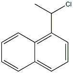 1-(1-chloroethyl)naphthalene Struktur