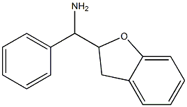 1-(2,3-dihydro-1-benzofuran-2-yl)-1-phenylmethanamine Struktur