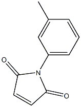 1-(3-methylphenyl)-2,5-dihydro-1H-pyrrole-2,5-dione Struktur