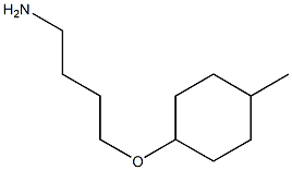 1-(4-aminobutoxy)-4-methylcyclohexane Struktur