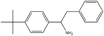 1-(4-tert-butylphenyl)-2-phenylethan-1-amine Struktur