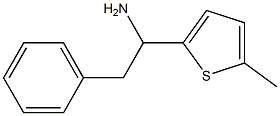 1-(5-methylthiophen-2-yl)-2-phenylethan-1-amine Struktur