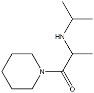 1-(piperidin-1-yl)-2-(propan-2-ylamino)propan-1-one Struktur