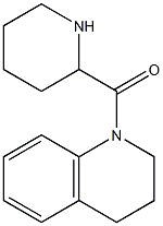 1-(piperidin-2-ylcarbonyl)-1,2,3,4-tetrahydroquinoline Struktur