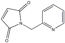 1-(pyridin-2-ylmethyl)-2,5-dihydro-1H-pyrrole-2,5-dione Struktur