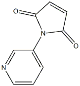 1-(pyridin-3-yl)-2,5-dihydro-1H-pyrrole-2,5-dione Struktur