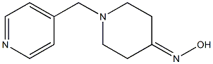 1-(pyridin-4-ylmethyl)piperidin-4-one oxime Struktur