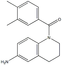 1-[(3,4-dimethylphenyl)carbonyl]-1,2,3,4-tetrahydroquinolin-6-amine Struktur