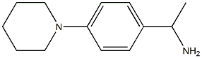 1-[4-(piperidin-1-yl)phenyl]ethan-1-amine Struktur