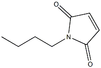 1-butyl-2,5-dihydro-1H-pyrrole-2,5-dione Struktur