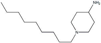 1-nonylpiperidin-4-amine Struktur