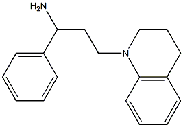 1-phenyl-3-(1,2,3,4-tetrahydroquinolin-1-yl)propan-1-amine Struktur