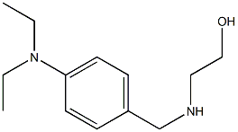 2-({[4-(diethylamino)phenyl]methyl}amino)ethan-1-ol Struktur