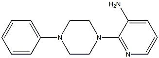 2-(4-phenylpiperazin-1-yl)pyridin-3-amine Struktur