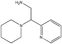 2-(piperidin-1-yl)-2-(pyridin-2-yl)ethan-1-amine Struktur