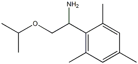 2-(propan-2-yloxy)-1-(2,4,6-trimethylphenyl)ethan-1-amine Struktur