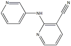 2-(pyridin-3-ylamino)nicotinonitrile Struktur