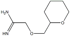 2-(tetrahydro-2H-pyran-2-ylmethoxy)ethanimidamide Struktur